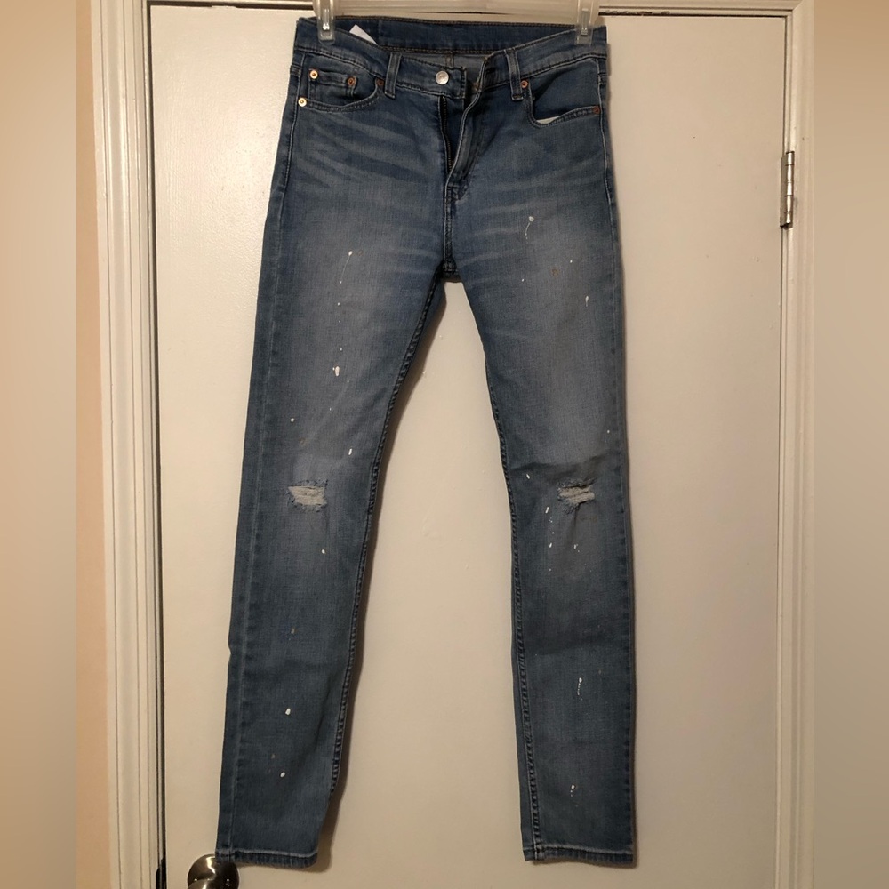 Levi Strauss & Co. Men’s Jeans Paint Splatter